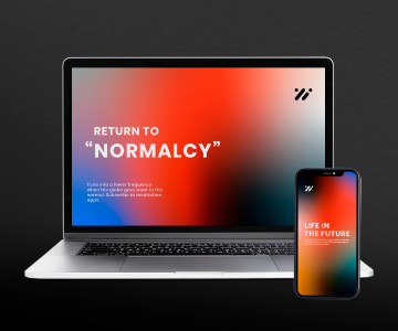 An app with red but pleasant design